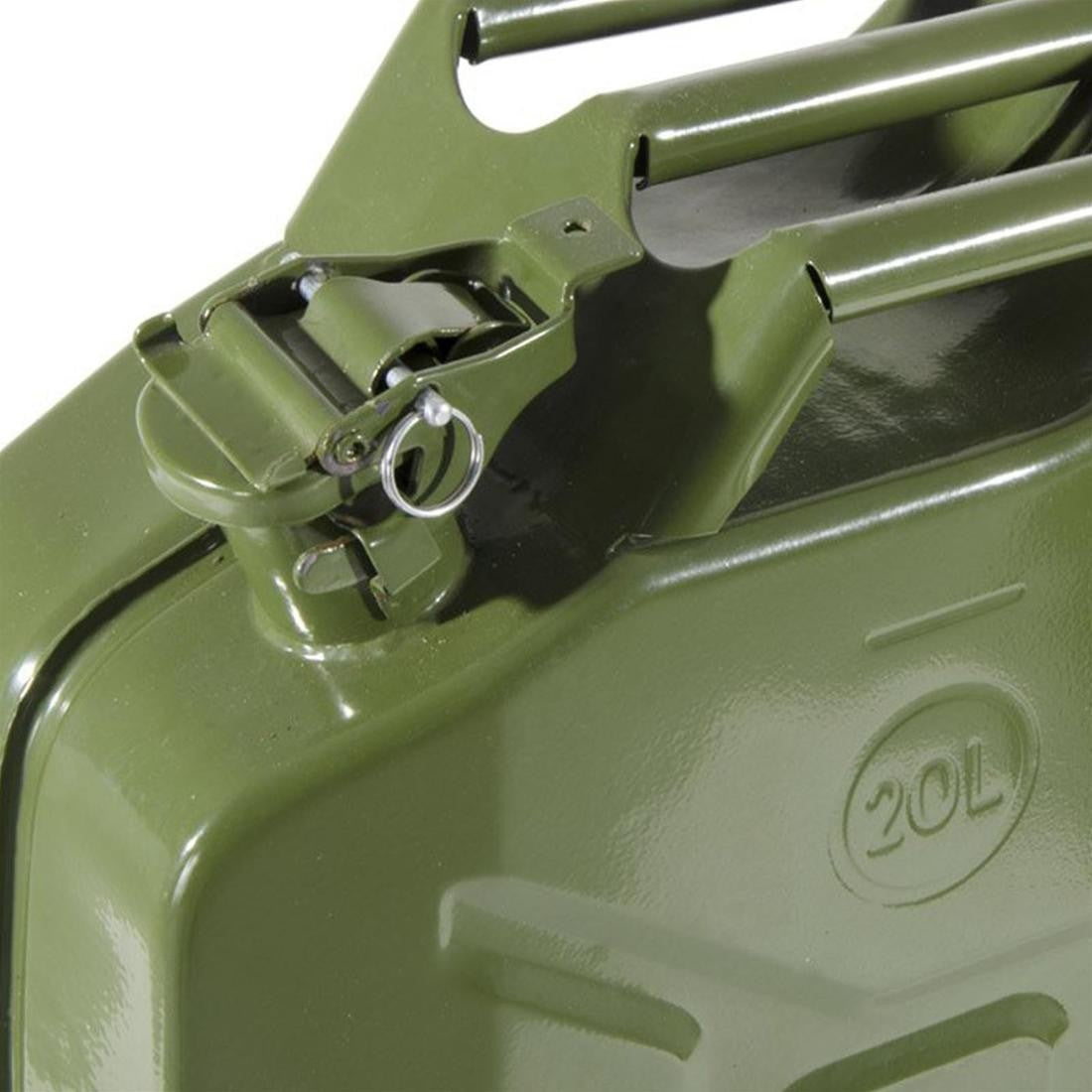 Réservoir en métal, capacité 20L pour carburants liquides et sans plomb TUV GS
