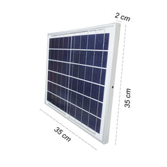 Phare led avec recharge solaire 60W étanche IP67 FB-8860 6500K lumière froide