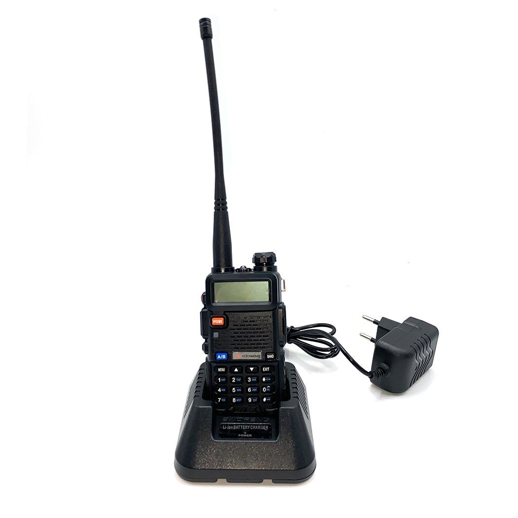Émetteur-récepteur radio double bande FMUV-5R 497135 portable deux modes VHF/UHF