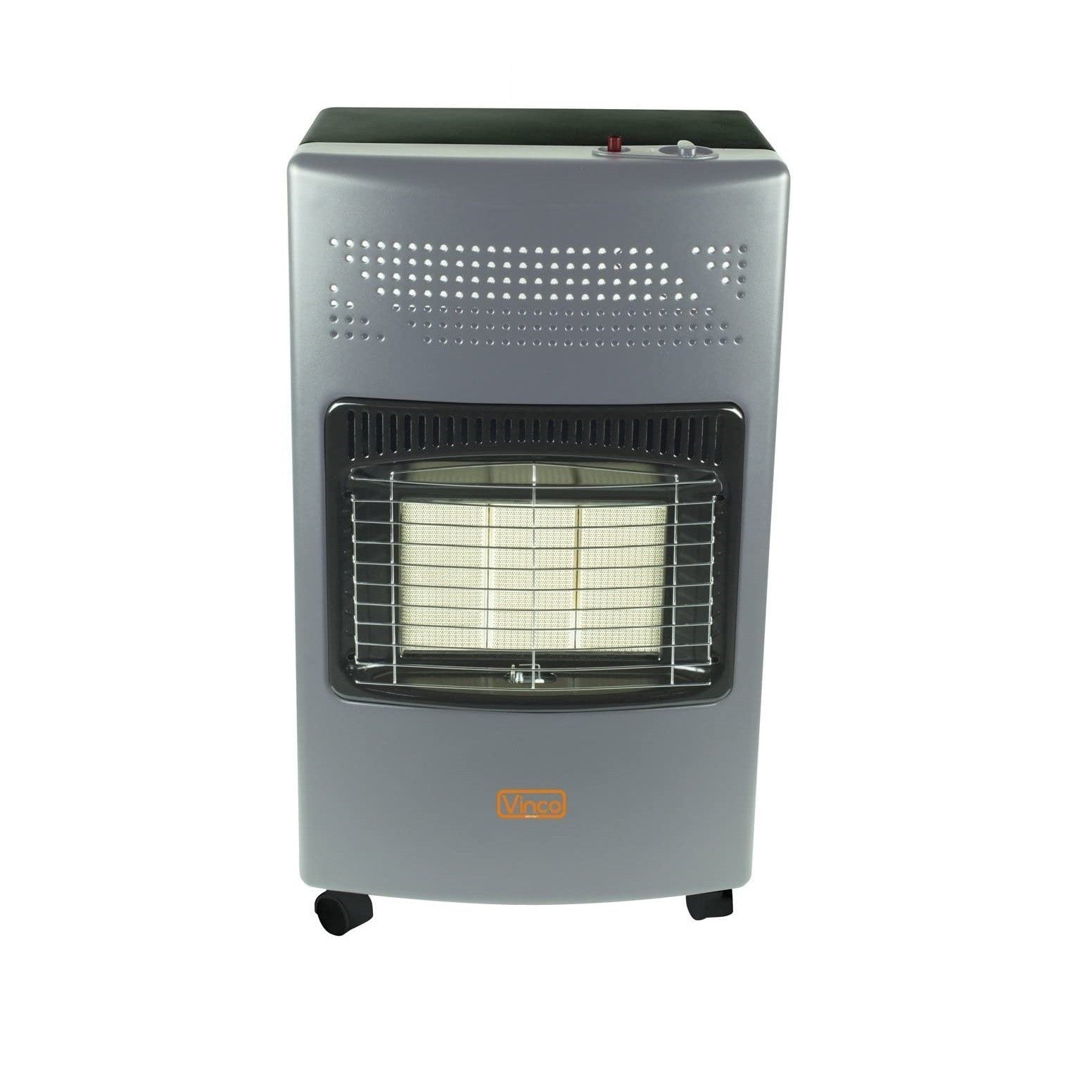 Poêle à gaz 71406 avec panneau infrarouge 3 briques VINCO 4200 W 36x41x72 cm