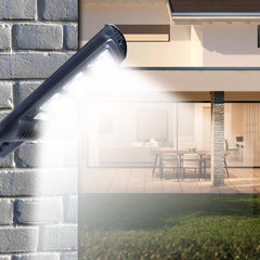 Lampadaire rechargeable solaire 809002 télécommande, détecteur crépusculaire 90W