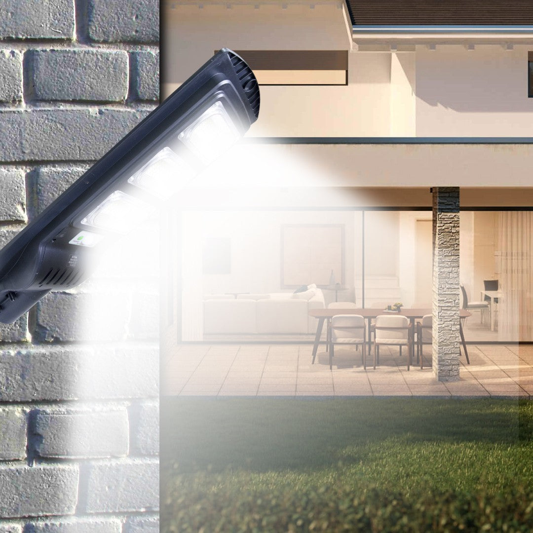 Lampadaire rechargeable solaire 806001 télécommande, capteur de mouvement 60W 96