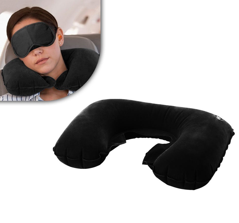 Oreiller de voyage - ergonomique gonflable 