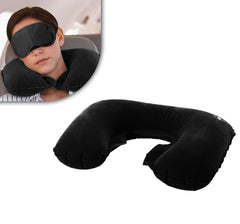 Oreiller de voyage - ergonomique gonflable 
