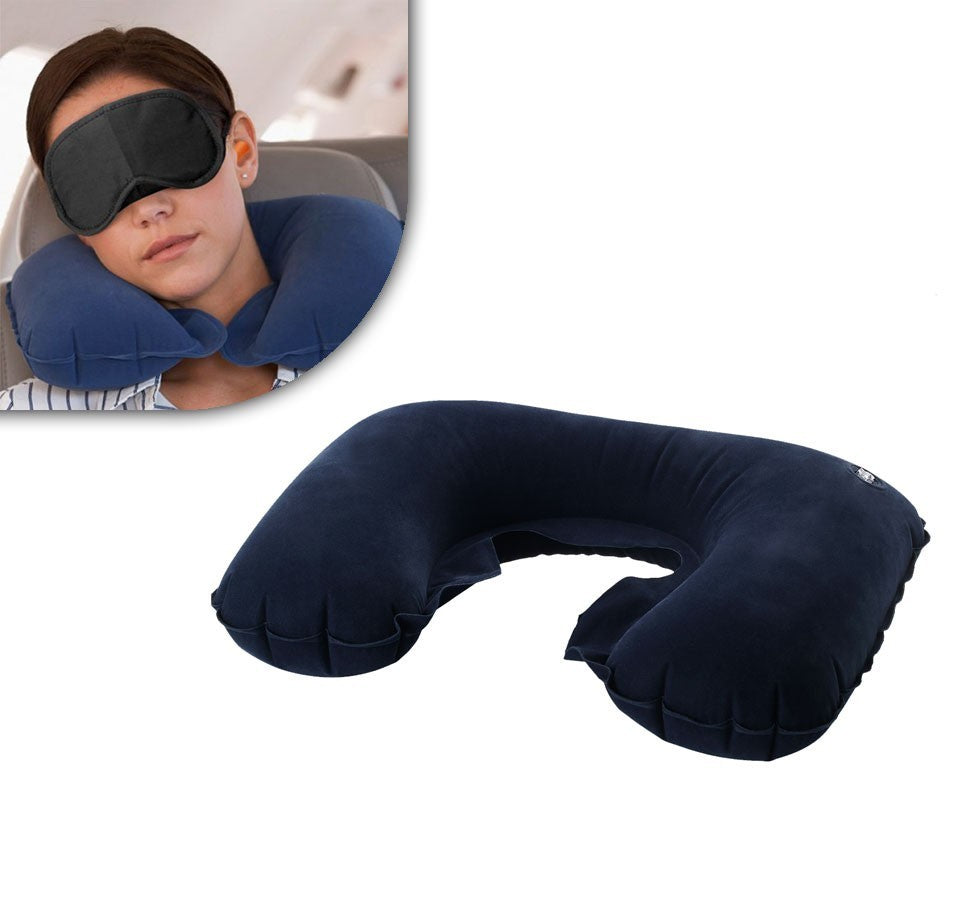 Oreiller de voyage - ergonomique gonflable 