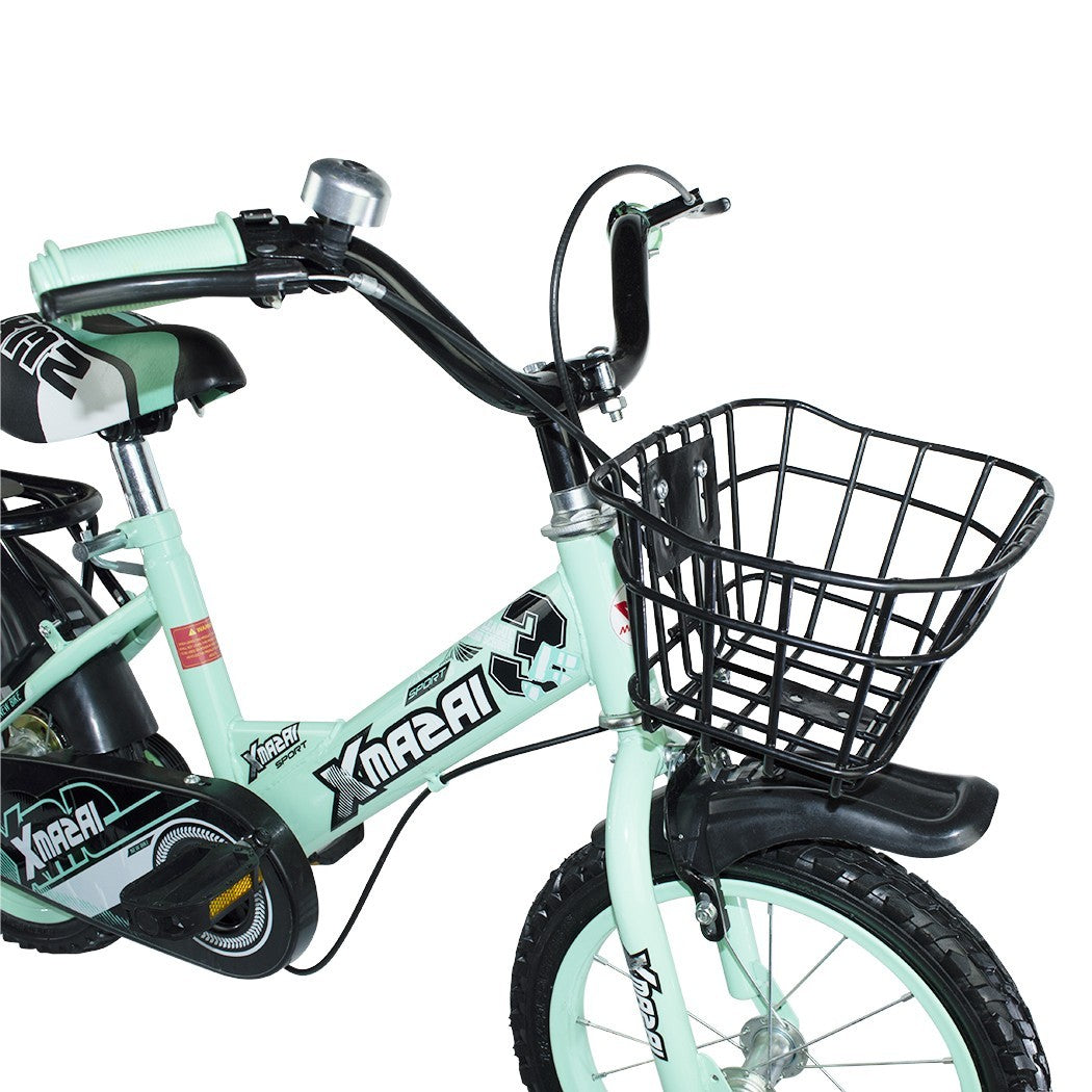 Enfants Magic vélo taille 14 avec panier âge 4 - 6 ans avec roulettes