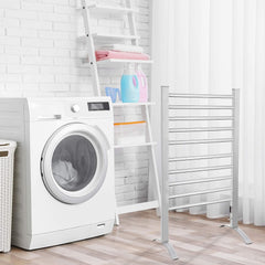 Porte-serviettes électrique thermomeuble 150W du sol et du mur 53xh92 cm