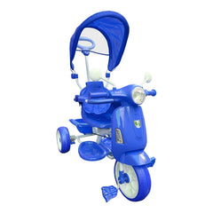 Tricycle poussoir enfants LT916 double frein et siège pivotant devant maman