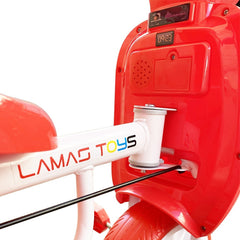 Tricycle poussoir enfants LT916 double frein et siège pivotant devant maman