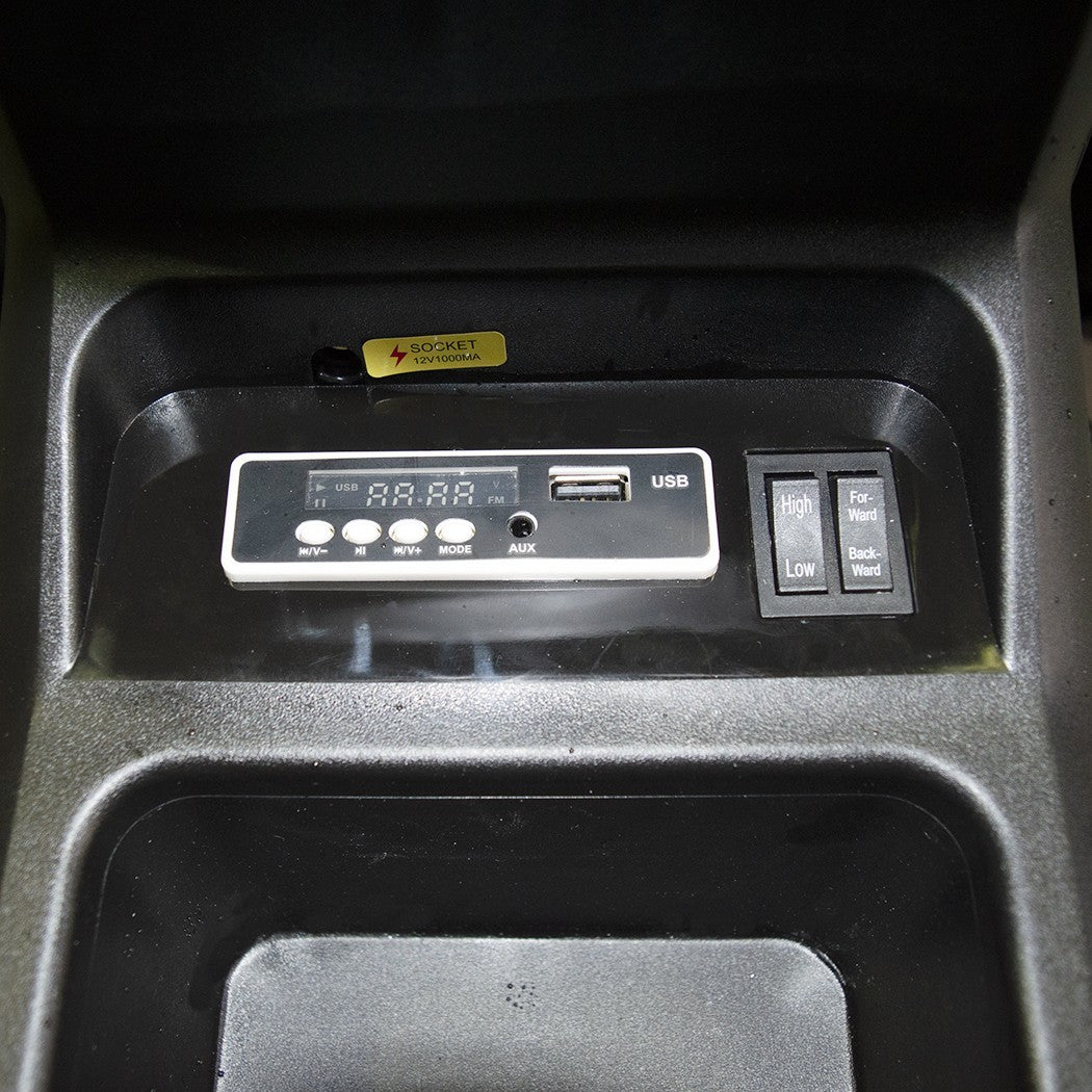 Tracteur électrique pour enfants 12V remorque BK0925 MP3 télécommande, lumières