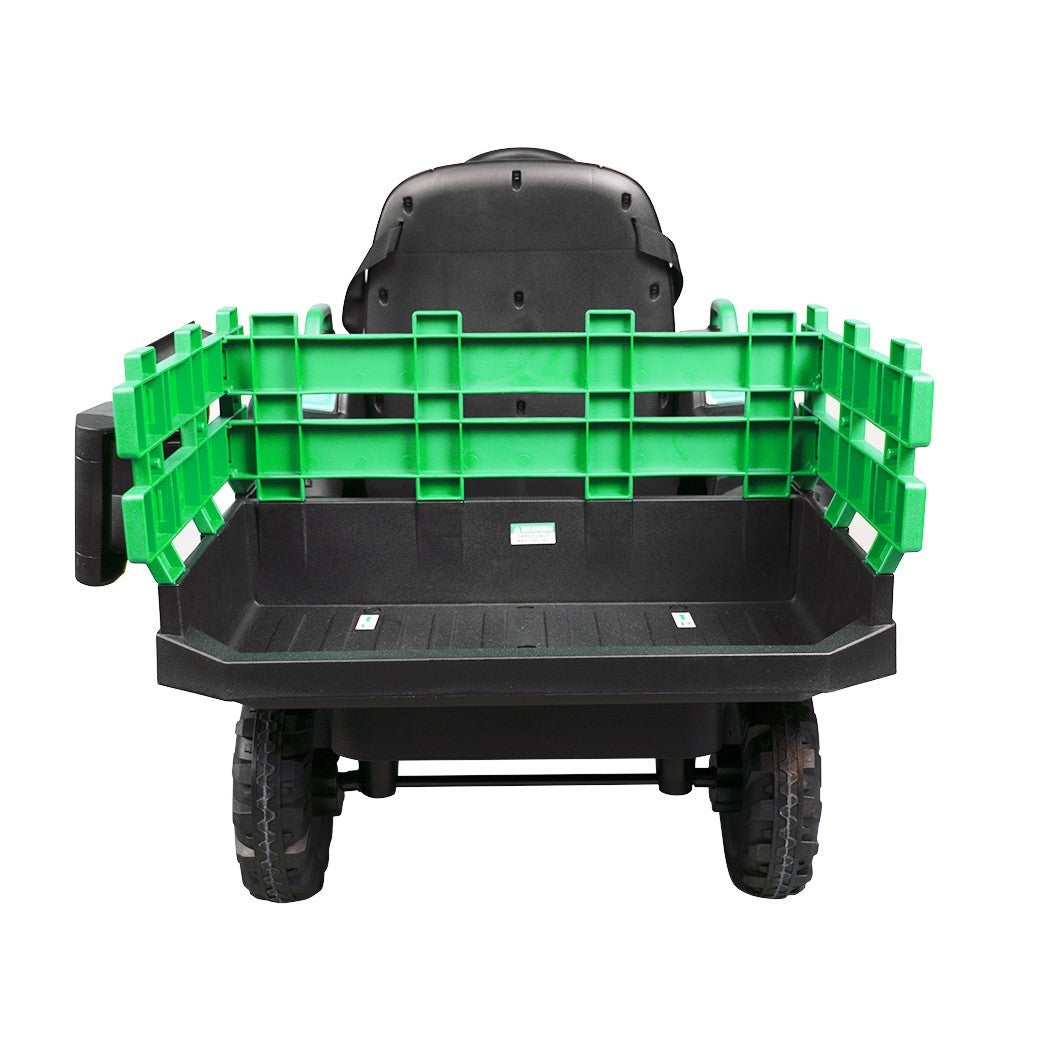 Tracteur électrique pour enfants 12V remorque BK0925 MP3 télécommande, lumières