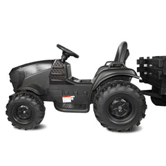 Tracteur électrique pour enfants 12V remorque BK0925 MP3 télécommande, lumières