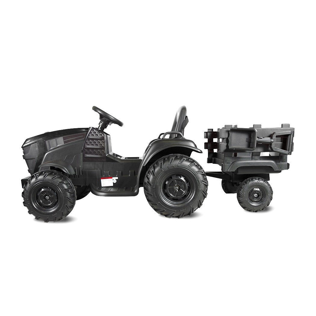 Tracteur électrique pour enfants 12V remorque BK0925 MP3 télécommande, lumières