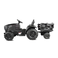 Tracteur électrique pour enfants 12V remorque BK0925 MP3 télécommande, lumières