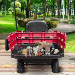 Tracteur électrique pour enfants 12V remorque BK0925 MP3 télécommande, lumières