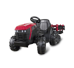 Tracteur électrique pour enfants 12V remorque BK0925 MP3 télécommande, lumières