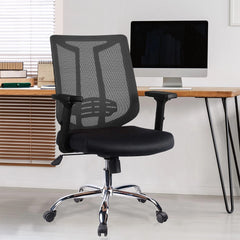 Fauteuil opératoire CLEVER pour bureau dossier respirant et support lombaire