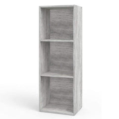 Bibliothèque en bois PRONTO 89 avec 3 étagères 30x40xH90 cm salon chambre