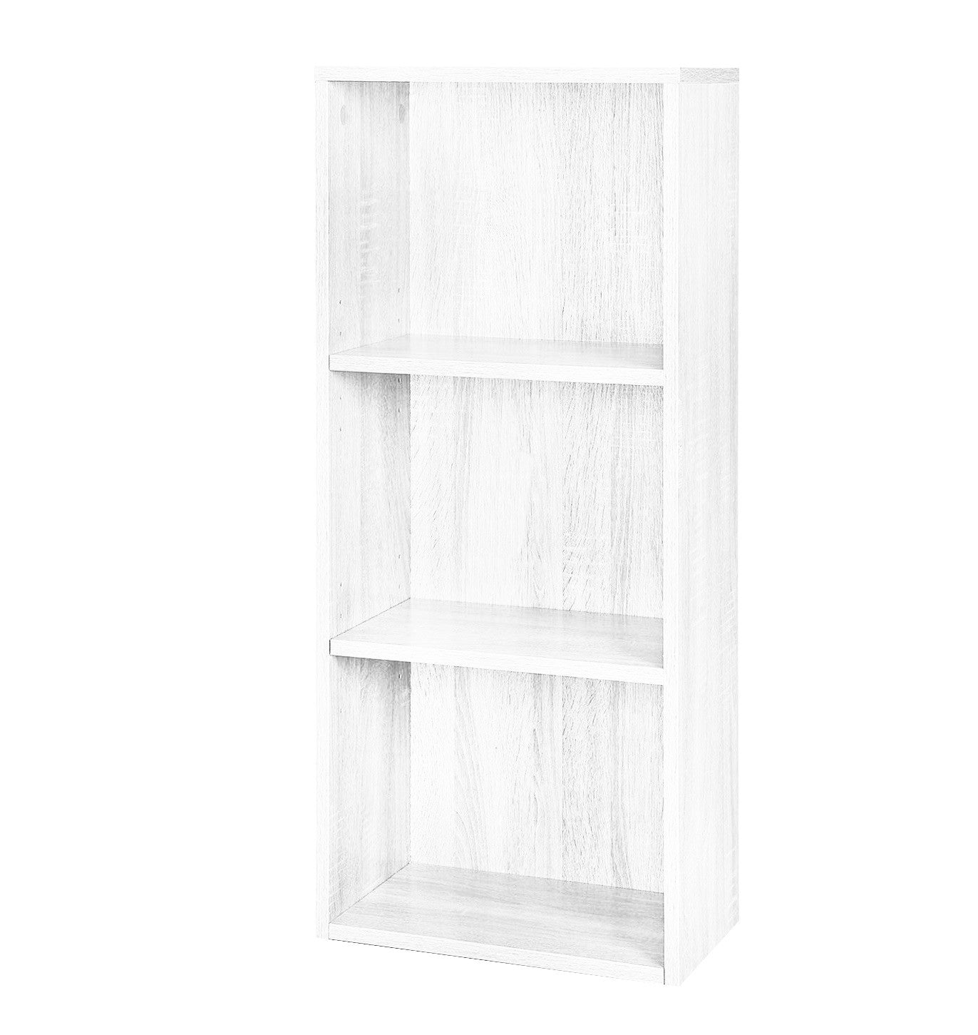 Bibliothèque en bois PRONTO 89 avec 3 étagères 30x40xH90 cm salon chambre