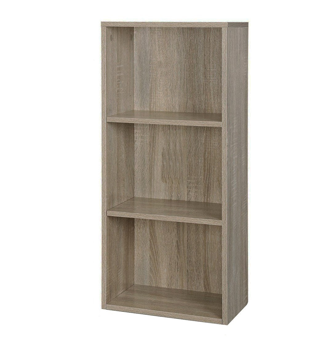 Bibliothèque en bois PRONTO 89 avec 3 étagères 30x40xH90 cm salon chambre