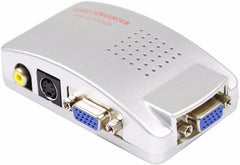 Convertisseur vidéo 819019 haute résolution de vga à rca s-vidéo tv pc portable