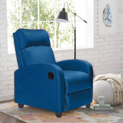 Fauteuil inclinable détente manuelle SAMOA WD repose-pieds amovible en faux cuir