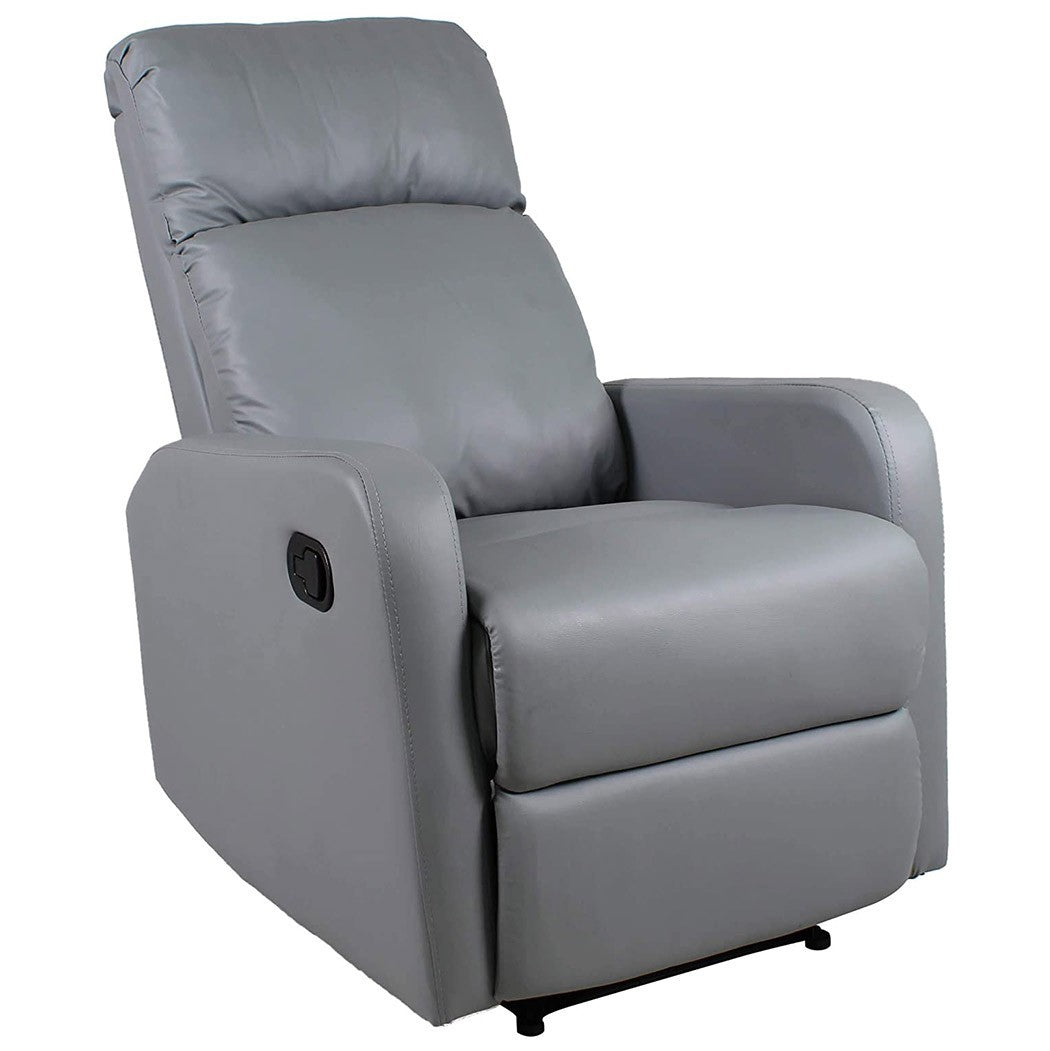 Fauteuil inclinable détente manuelle SAMOA WD repose-pieds amovible en faux cuir