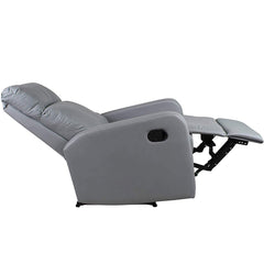 Fauteuil inclinable détente manuelle SAMOA WD repose-pieds amovible en faux cuir