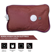 Sac d’eau chaude électrique 750963 poche de chauffe-mains 220V non remplissable