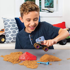 MONSTER JAM DIRT starter set Zombie / Eart Shaker 553688 set avec rampe et sable