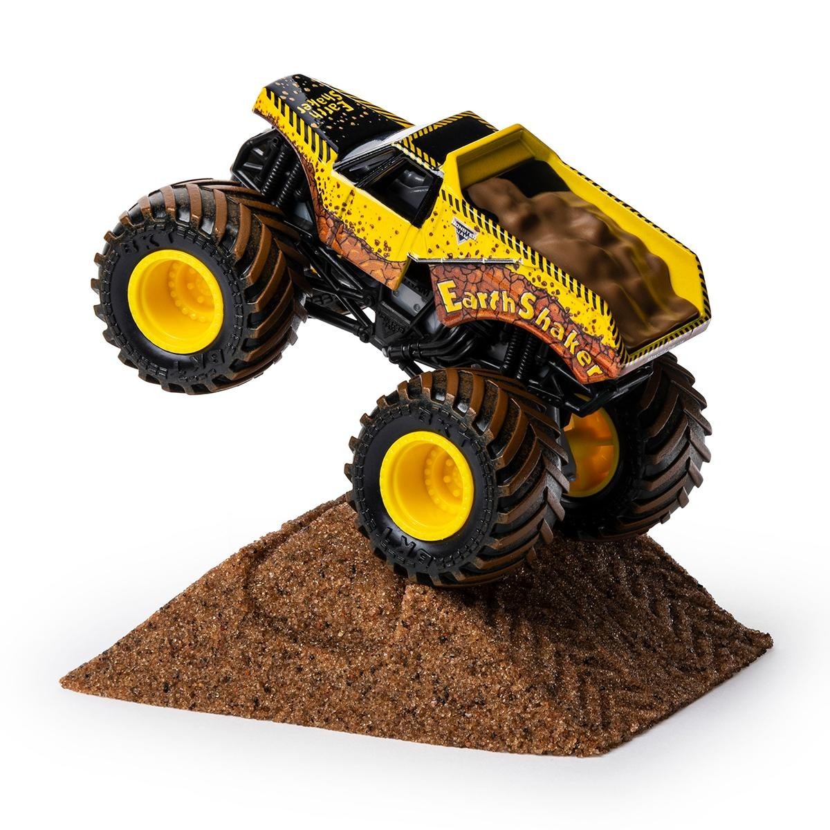 MONSTER JAM DIRT starter set Zombie / Eart Shaker 553688 set avec rampe et sable