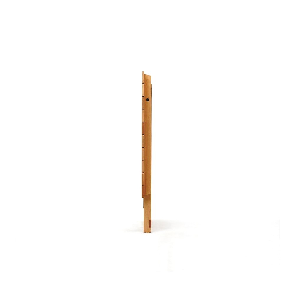 Table pliante 100 x 60 cm en bois naturel pliable table de jardin