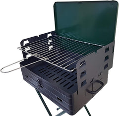 Barbecue pliable avec valise BAR007 42x31xH80 cm avec grille en acier