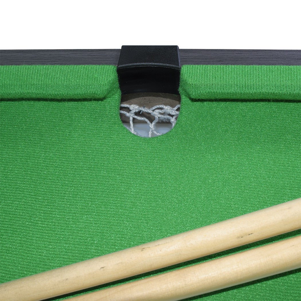 Jeu de table de billard de table 70x37x8H cm structure en bois carambole
