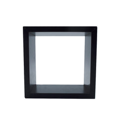 Set de 3 étagères cube et rectangle en bois NOIR 547144 accessoires de montage