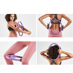 Anneau de fitness de résistance 38cm exercices pilates yoga brûleur graisse, gym