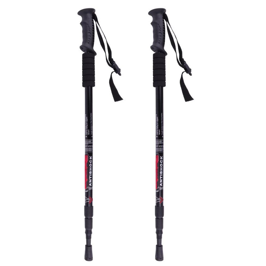 Bâtons de Trekking réglables de 65 à 135 cm 187516 avec poignée antidérapante