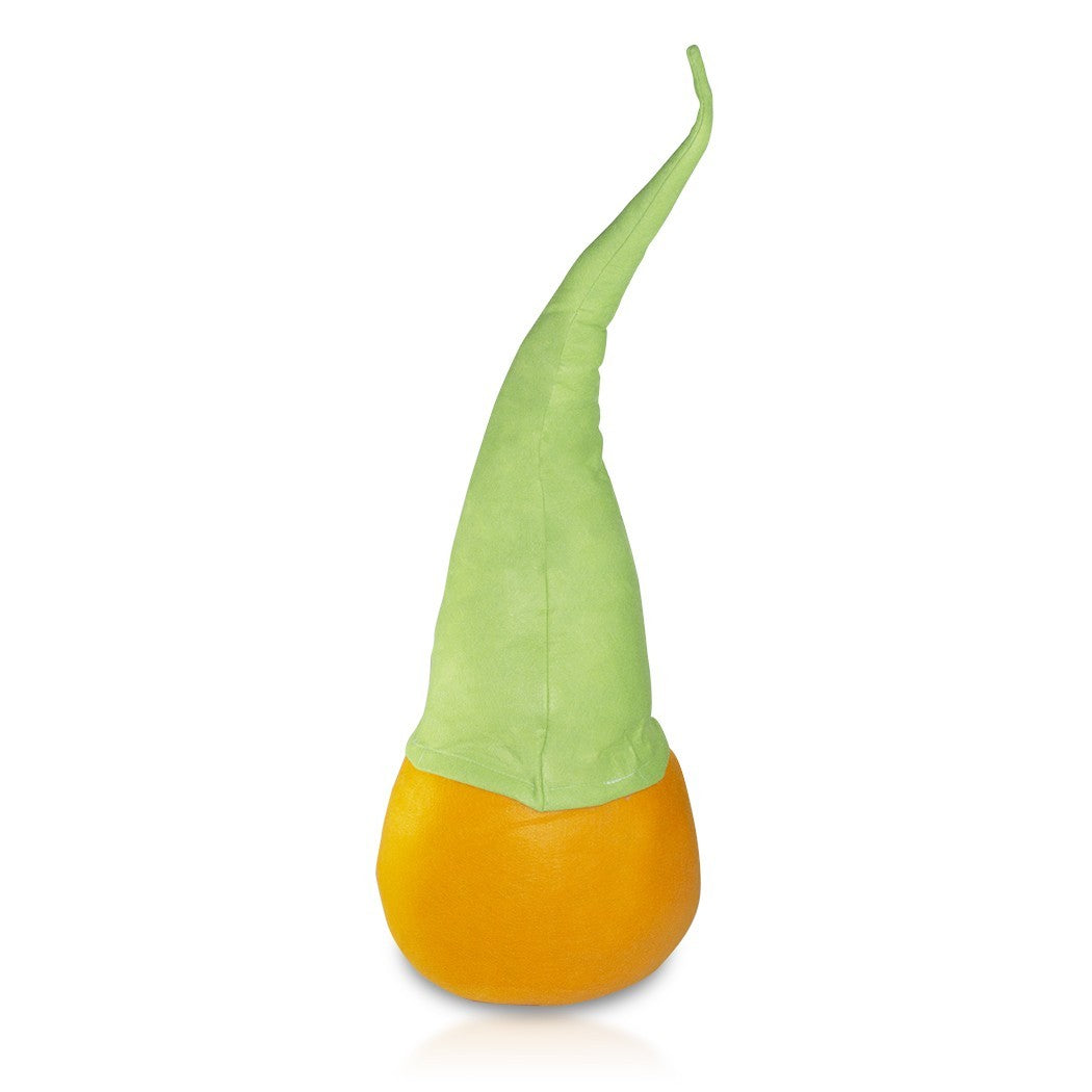 Gnome Avec Chapeau 234042 vert et orange 95 Cm en tissu avec barbe de Pâques