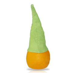 Gnome Avec Chapeau 234044 vert et orange de 46 Cm en tissu avec barbe de Pâques