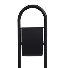 Felicia Porte Rouleau - Porte brosse toilette 136018 de 22 x 81 cm NOIR