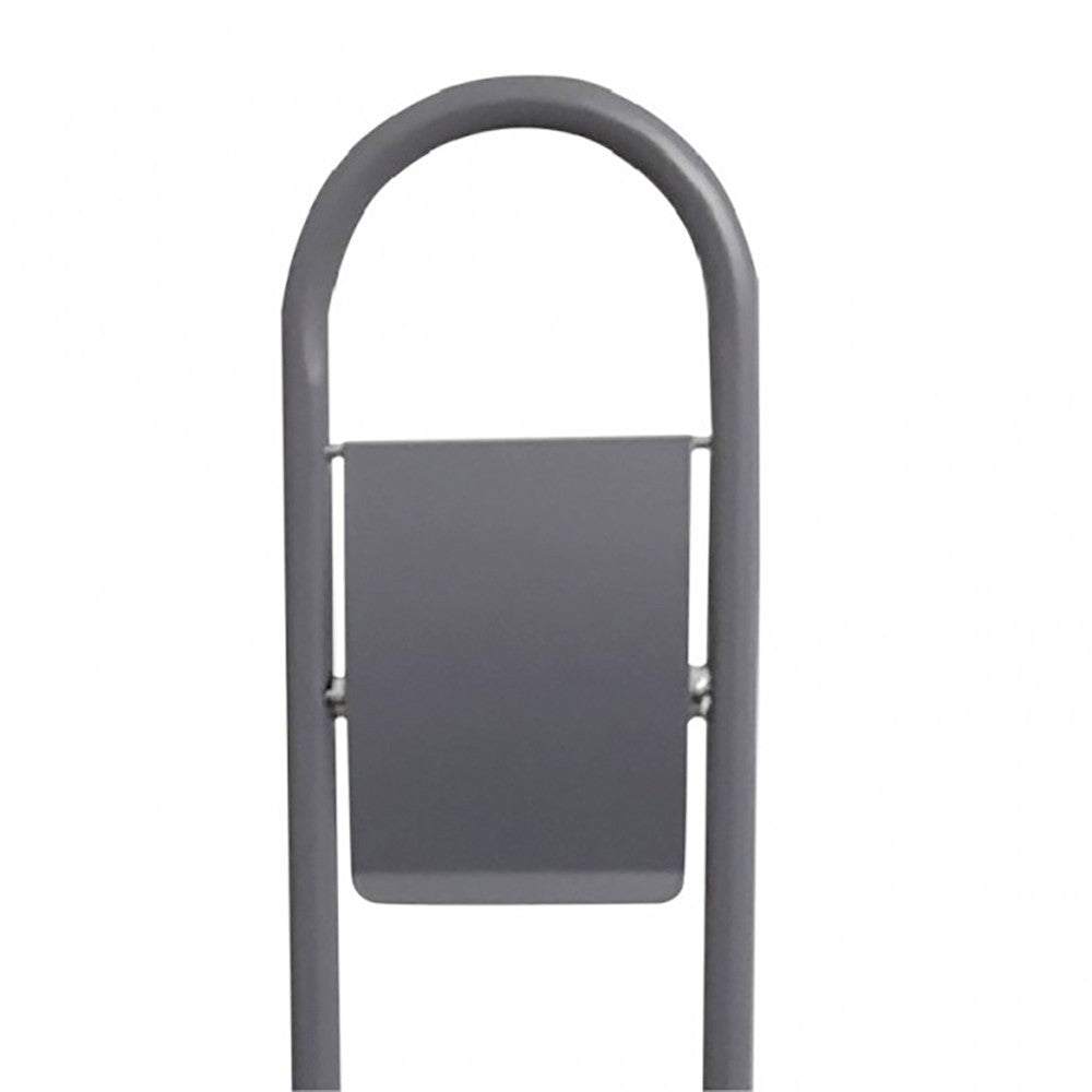 Felicia Porte Rouleau - Porte brosse toilette 136012 de 22 x 81 cm GRIS