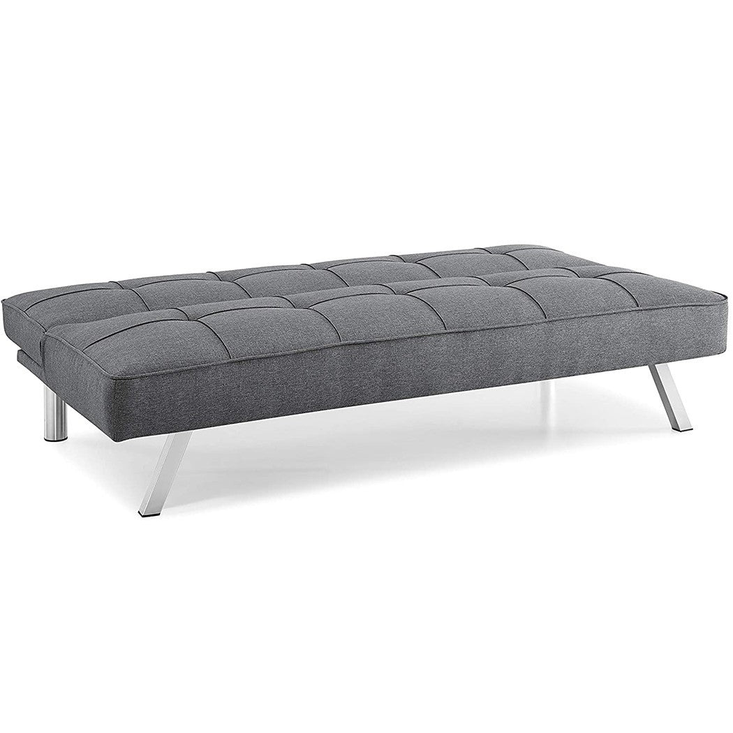 Canapé-lit Gardenia Riga 3 places dossier inclinable clic clac 185x33xH73 cm