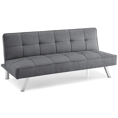 Canapé-lit Gardenia Riga 3 places dossier inclinable clic clac 185x33xH73 cm