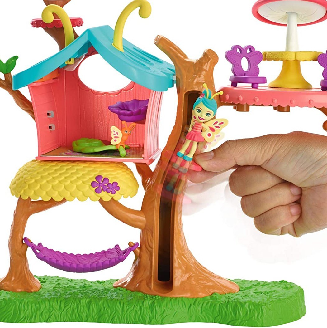 Enchantimals Arbre des papillons art. 723311 avec Baxi le papillon et Windgrid