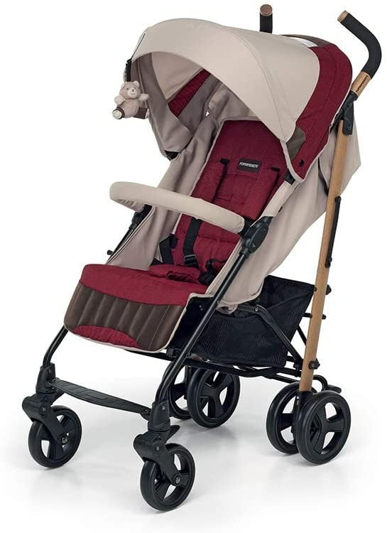 Poussette FOPPAPEDRETTI Ecopass avec capotte et porte-objets CORAL max 15 kg