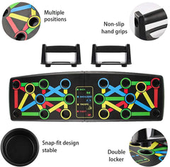 Push up board 210191 table pliante pour entraînement portable push-up fitness