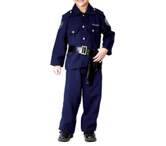227738 Costume de carnaval déguisement Policier Enfant de 2 à 6 ans