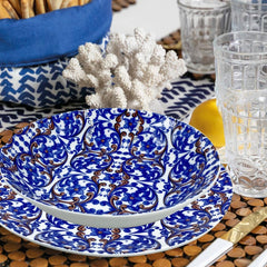 Service table 18 pcs FELICIA 408008 Porcelaine Assiettes Creuses Plates Dessert