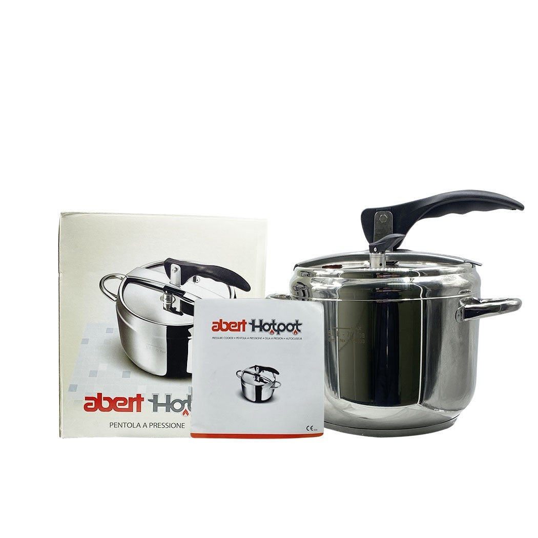 Cocotte-minute 5LT HOTPOT induction acier ABERT 4 soupapes de sécurité Ø20cm