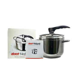 Cocotte-minute 5LT HOTPOT induction acier ABERT 4 soupapes de sécurité Ø20cm